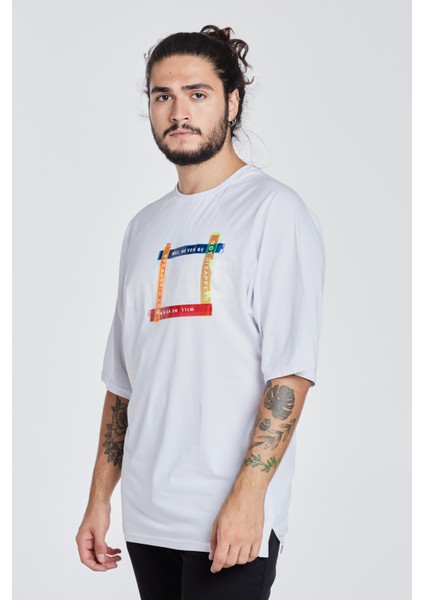 ErkekBaskılı Özel Tasarım Oversize T-Shirt