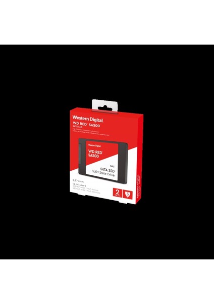 Wd Red SA500, WDS200T2R0A, 2tb, 560/530, Server ve Nas Için Enterprise, 2,5 " Sata, SSD