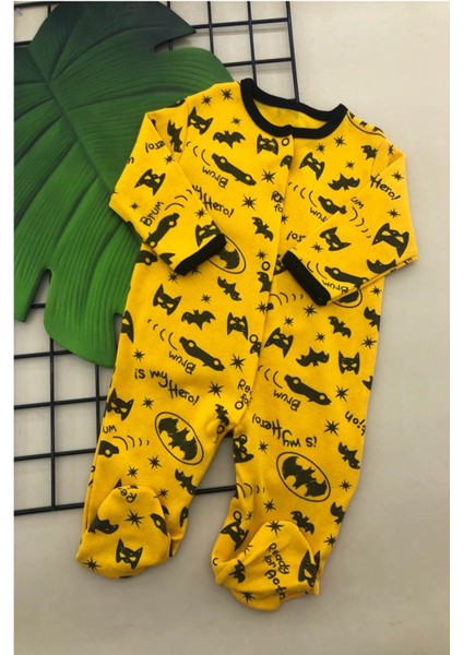 BATMAN BASKILI 3 LÜ TEK BOY TULUM SETİ