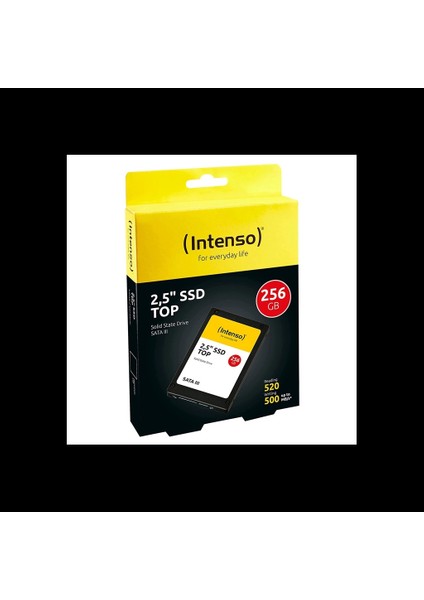 3812440, 256GB, 520-500MB/S, 2.5 " Sata3, 3D Nand, SSD