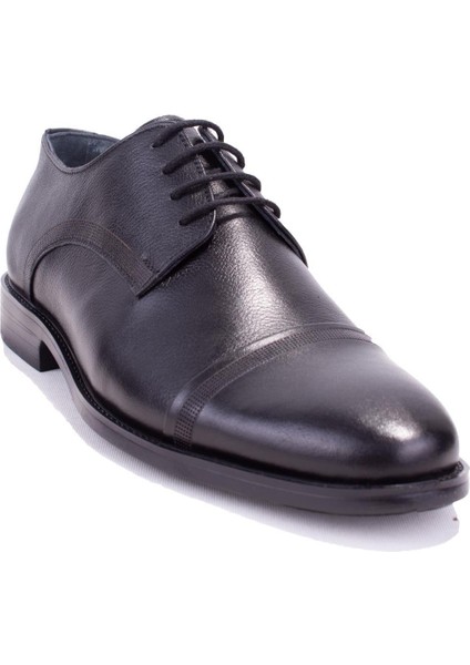 DMA08-361 Siyah Neolit Taban Klasik Erkek Deri Ayakkabı