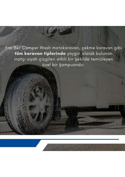 Camper Wash Karavan Şampuanı Siyah Leke Giderici Konsantre - 1000 ml