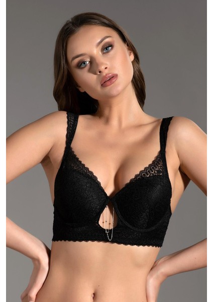 New Bra 3014 Destekli Dantelli Sütyen