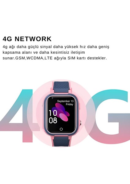 Çocuk Akıllı Saat 4g Destekli Görüntülü Saat modelleri