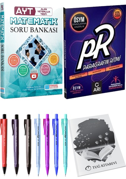2025 Paragrafın Ritmi - Evrensel AYT Matematik Çözümlü Soru Bankası + Hediyeli