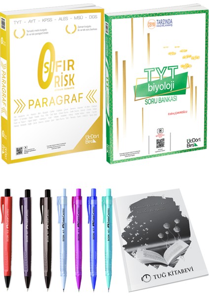 2025 TYT Biyoloji Soru Bankası - 2025 Paragraf Sıfır Risk + Hediyeli