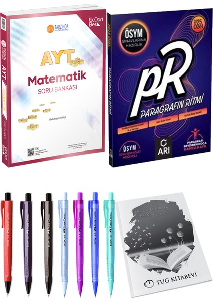 2025 Paragrafın Ritmi - 2025 AYT Matematik Soru Bankası + Hediyeli