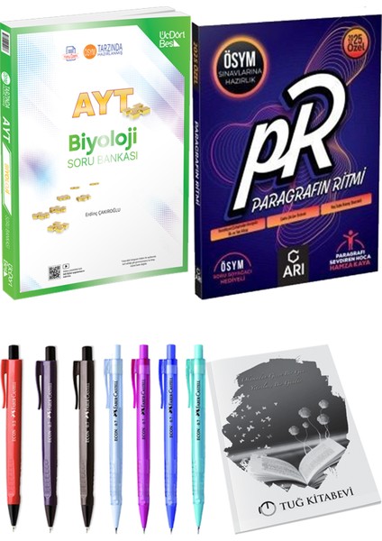 2025 Paragrafın Ritmi - 2025 AYT Biyoloji Soru Bankası + Hediyeli