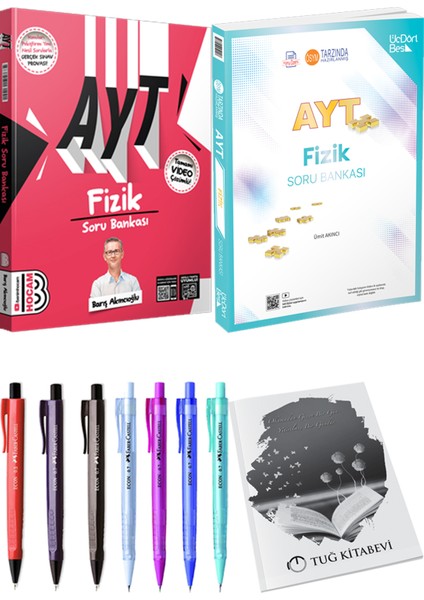 2025 AYT Fizik Soru Bankası - 2025 AYT Fizik Soru Bankası + Hediyeli