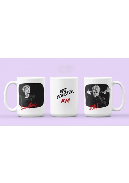 Kim Namjoon Bts Rm Kore K-Pop Müzik Grubu Hayranlarına Baskılı Kupa Bardak modelleri