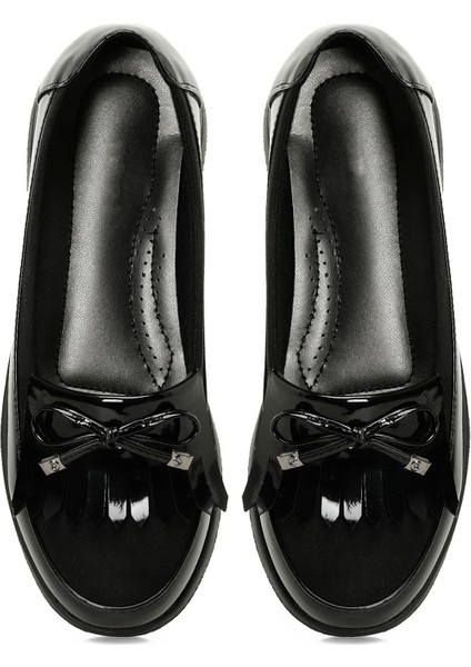 166550.RZ4PR Siyah Kadın Loafer fırsatları