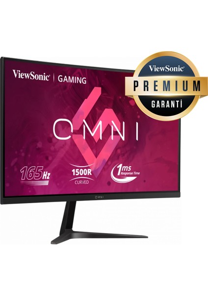 27 VX2718-2KPC-MHD Qhd 1ms 165HZ HDMI Curved Monitör