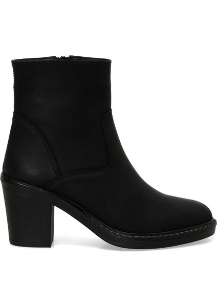 24K-627 4Pr Siyah Kadın Topuklu Bot