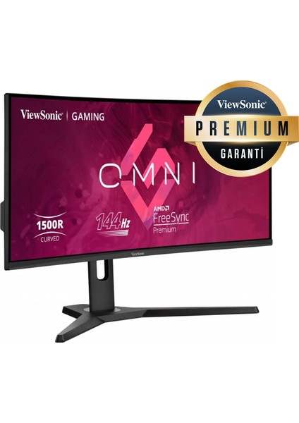 VX3418-2KPC-MHD 34” Va 21:9 Wqhd 144Hz 1ms HDMI Dp Curve Ultra Geniş Oyuncu Monitörü