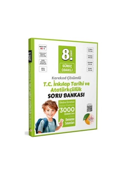 8. Sınıf Süreç Odaklı T.C. İnkılap Tarihi ve Atatürkçülük Soru Bankası