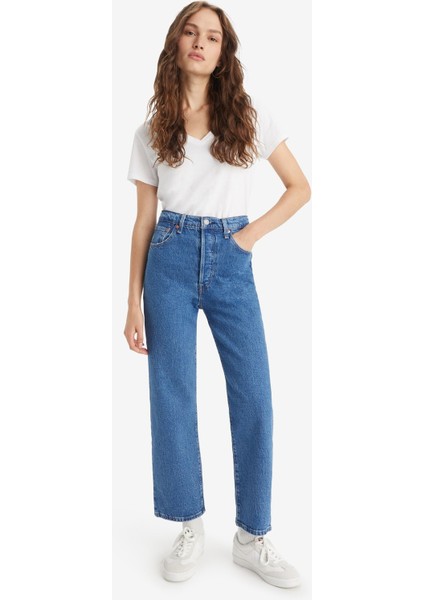 Rıbcage Straıght Tk Jazz Pop Kadın Jean Pantolon modelleri