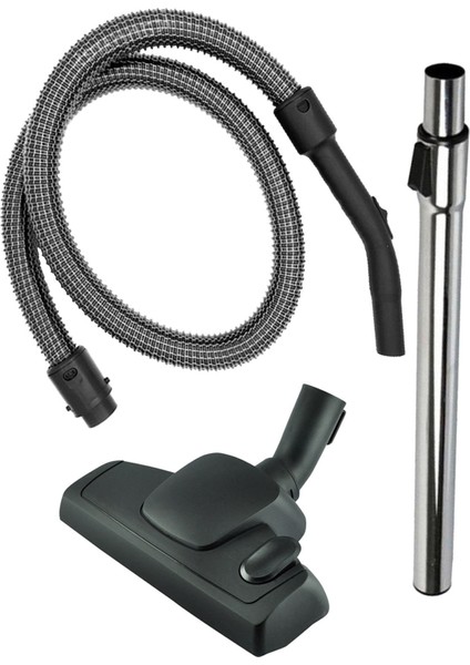 Tefal UW3723 Uyumlu Çelik Telli Süpürge Hortum Seti 3'lü