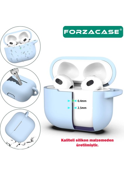 Airpods 4 ile Uyumlu Anahtar Askılıklı Bluetooth Kulaklık Kılıfı - FC793 fiyatları