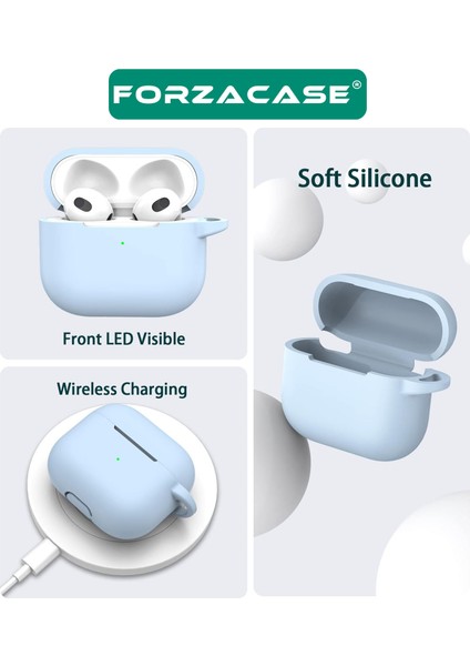 Airpods 4 ile Uyumlu Anahtar Askılıklı Bluetooth Kulaklık Kılıfı - FC793 modelleri