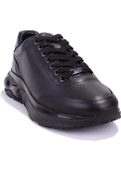 10224780 Siyah Günlük Erkek Deri Ayakkabı