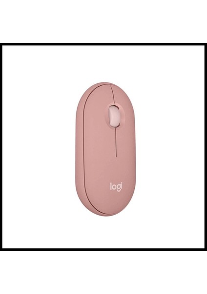 Logıtech 910-007014, M350S Pembe, Pebble 2, Nano, Bluetooth, Kablosuz, 4000DPI, Optik, 3 Tuşlu, 24AY Pil Ömrü, Sessiz Mouse
