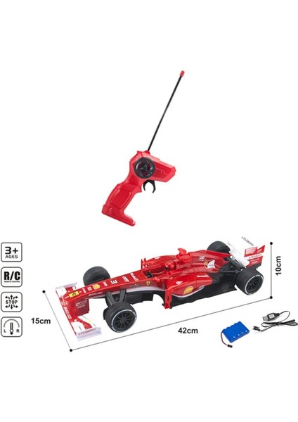 Kumandalı Şarjlı Formula Arabası 1:12 - Yüksek Performanslı Yarış Aracı