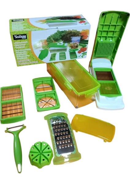 Nicer Dicer Plus Yeni Nesil Akıllı Doğrayıcı Sebze Meyve Rende