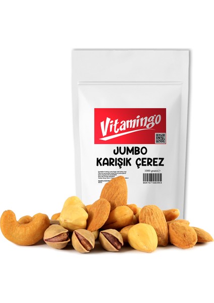 Vitamingo Jumbo Karışık Kuruyemiş 1000 Gram