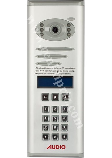 2K-91B Villa Zil Paneli Tek Butonlu