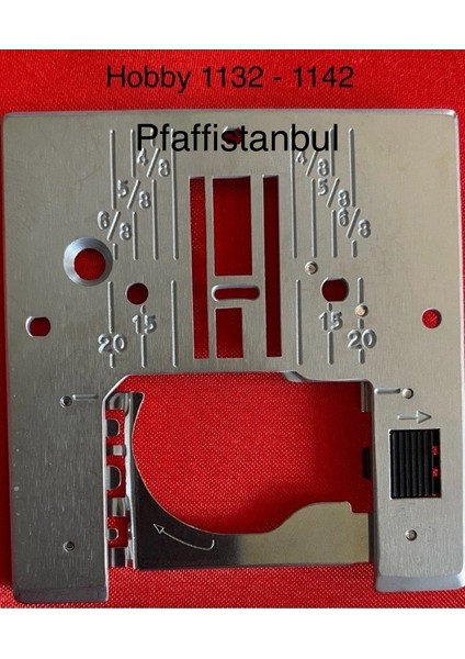 Dikiş Plakası - 68004170 - Hobby 1132 - 1142 - Uyumlu Modeller Için Açıklama Kısmına Bakınız.