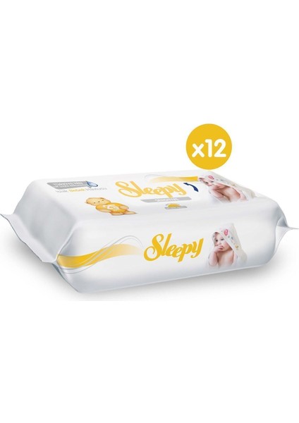 Sensitive Islak Bebek Havlusu 12X25 (300 Yaprak) modelleri