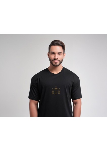 Libra - Terazi / Oversize T-Shirt / Erkek