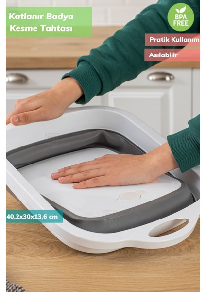 2in1 Katlanır Kesim Panosu / Katlanır Badya indirimleri