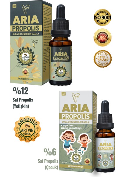 Suda Çözünebilir Damla %6 + Suda Çözünebilir Damla %12 - 2x20ml