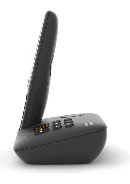 Gıgaset A690A, Dect Telefon, Siyah, Tele Sekreterli, 14 Saat Konuşma, 180 Saat Bekleme, 100 Kişilik Rehber