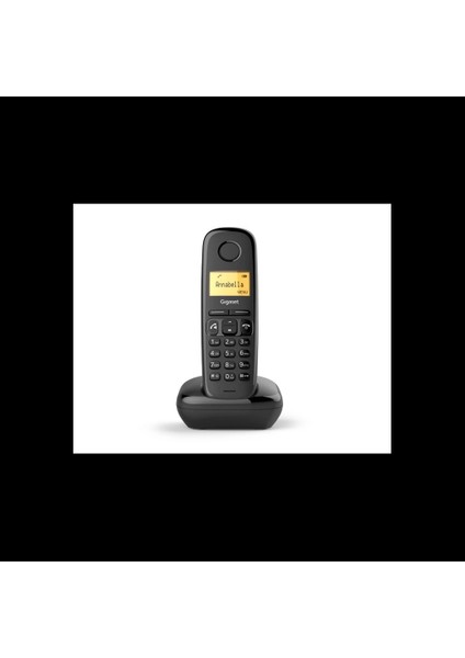 Gıgaset A270, Dect Telefon, Siyah, 18 Saat Konuşma, 200 Saat Bekleme, 80 Kişilik Rehber