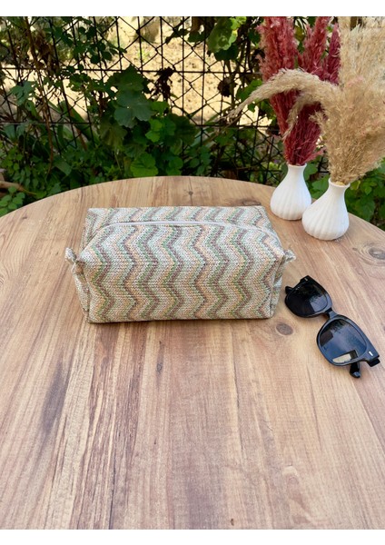 Deri Makyaj Çantası