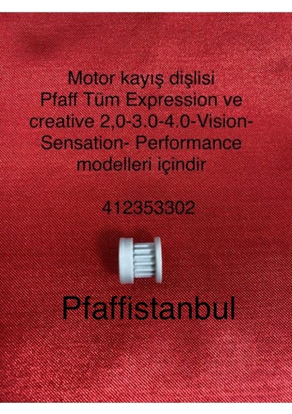 Motor Palet Dişlisi - 412353302 - Uygun Modeller Için Açıklama Kısmına Bakınız.