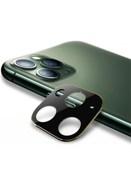 iPhone 11 Pro Kamera Lens Koruyucu Metal Kenarlı Cam fiyatları
