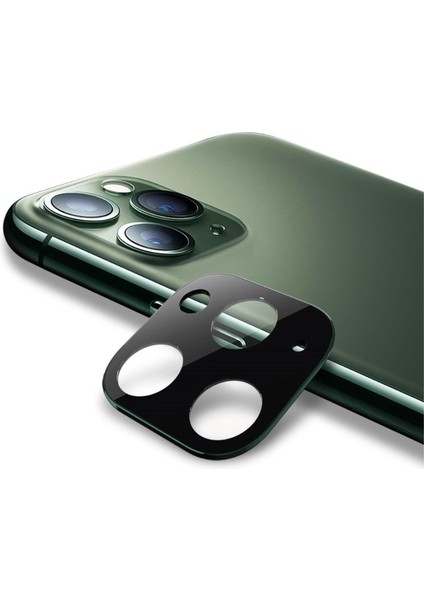 iPhone 11 Pro Max Kamera Lens Koruyucu Metal Kenarlı Cam fırsatları