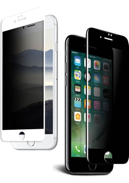 iPhone 7 Plus / 8 Plus Hayalet Privacy Gizli Cam Ekran Koruyucu