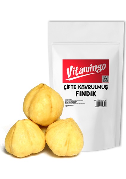 Vitamingo Çifte Kavrulmuş Fındık 1000 Gram