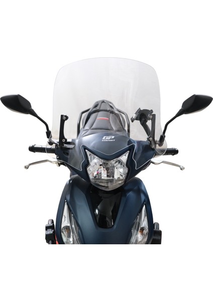 Honda Dio 2021-2024 Uyumlu Kısa Ön Cam Şeffaf 41 cm fiyatları