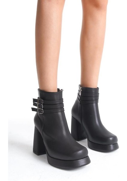 Sprs 02982 Kadın 9,5 cm Platform Topuklu Bot