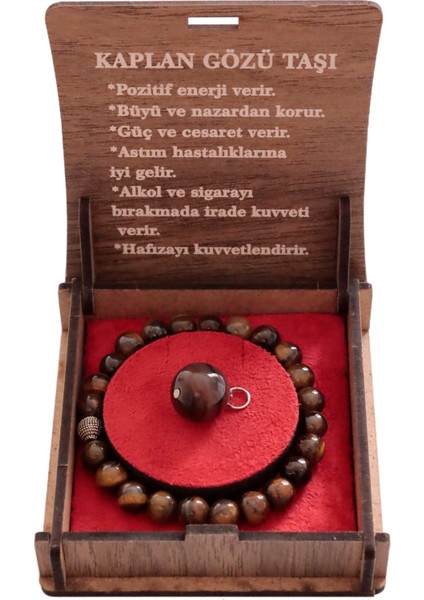 Kaplangözü Taşlı Bileklik & Kolye Set - Doğal Şıklık ve Ruhsal Denge