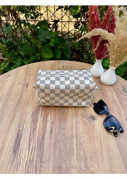 Deri Makyaj Çanta modelleri