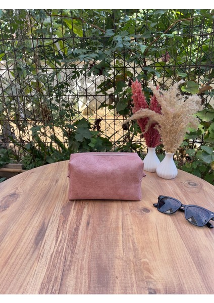 Deri Makyaj Çanta modelleri