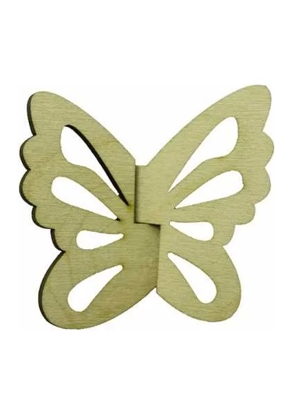 Kd 316 Kelebek Figürlü Mini Ahşap Obje