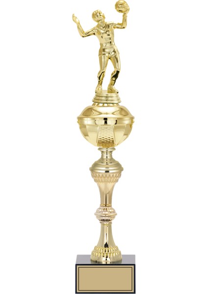 - Figürlü Kupalar - Voleybol Kadın Figürlü Kupalar FG-061 C - 46 cm