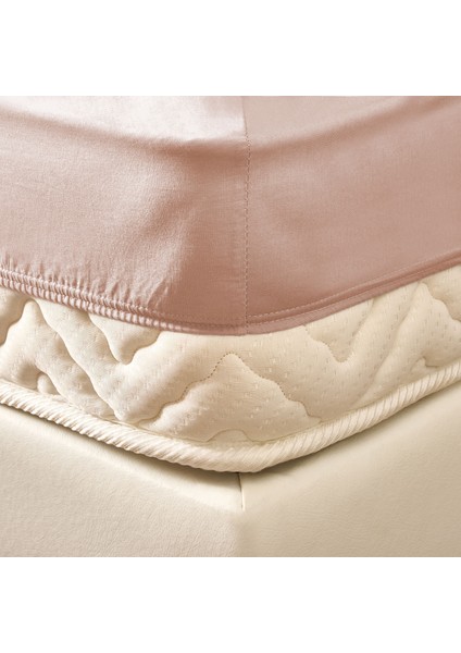 Soft Tek Kişilik Lastikli Çarşaf - Toz Pembe - 100X200 cm fiyatları